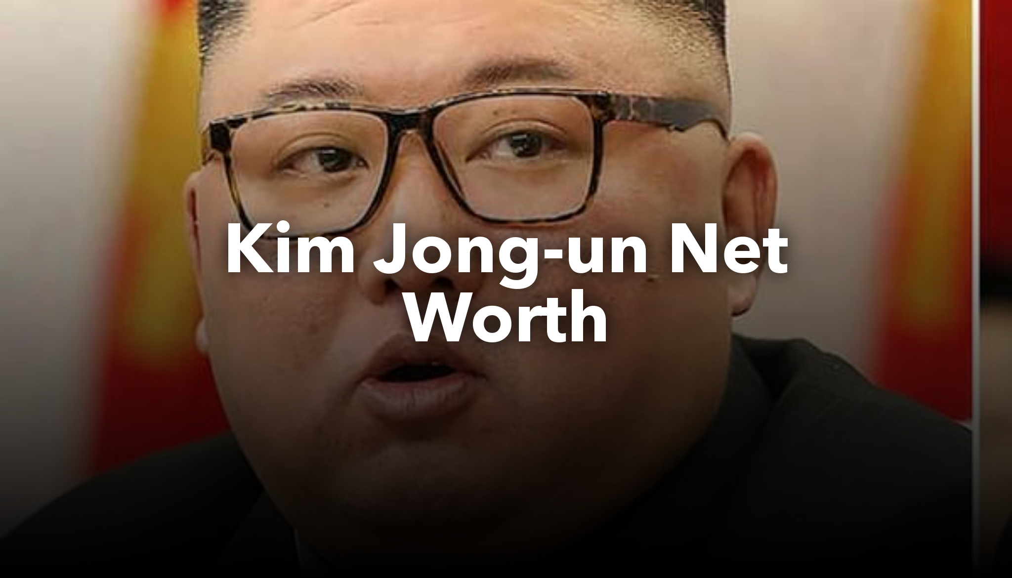 Kim Jongun Net Worth nichesss